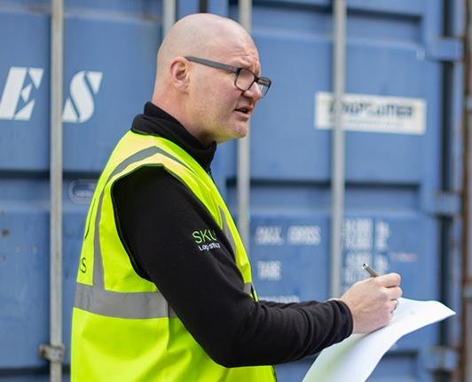 SKU Logistics - POS Distribution landing page